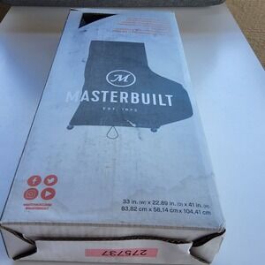 Masterbuilt 41"  Propane & Pellet Smoker Cover MB20080419 Black OEM‎ Genuine